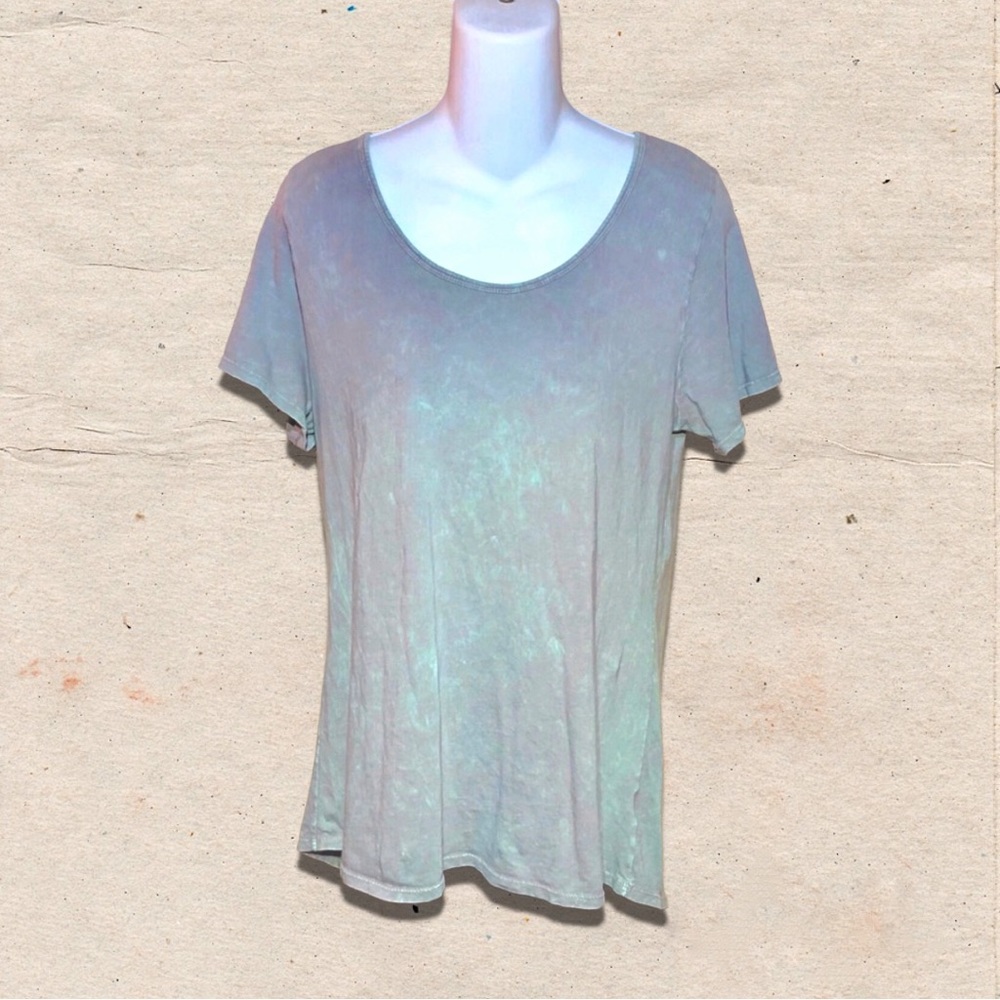LulaRoe acid wash tie dye tee